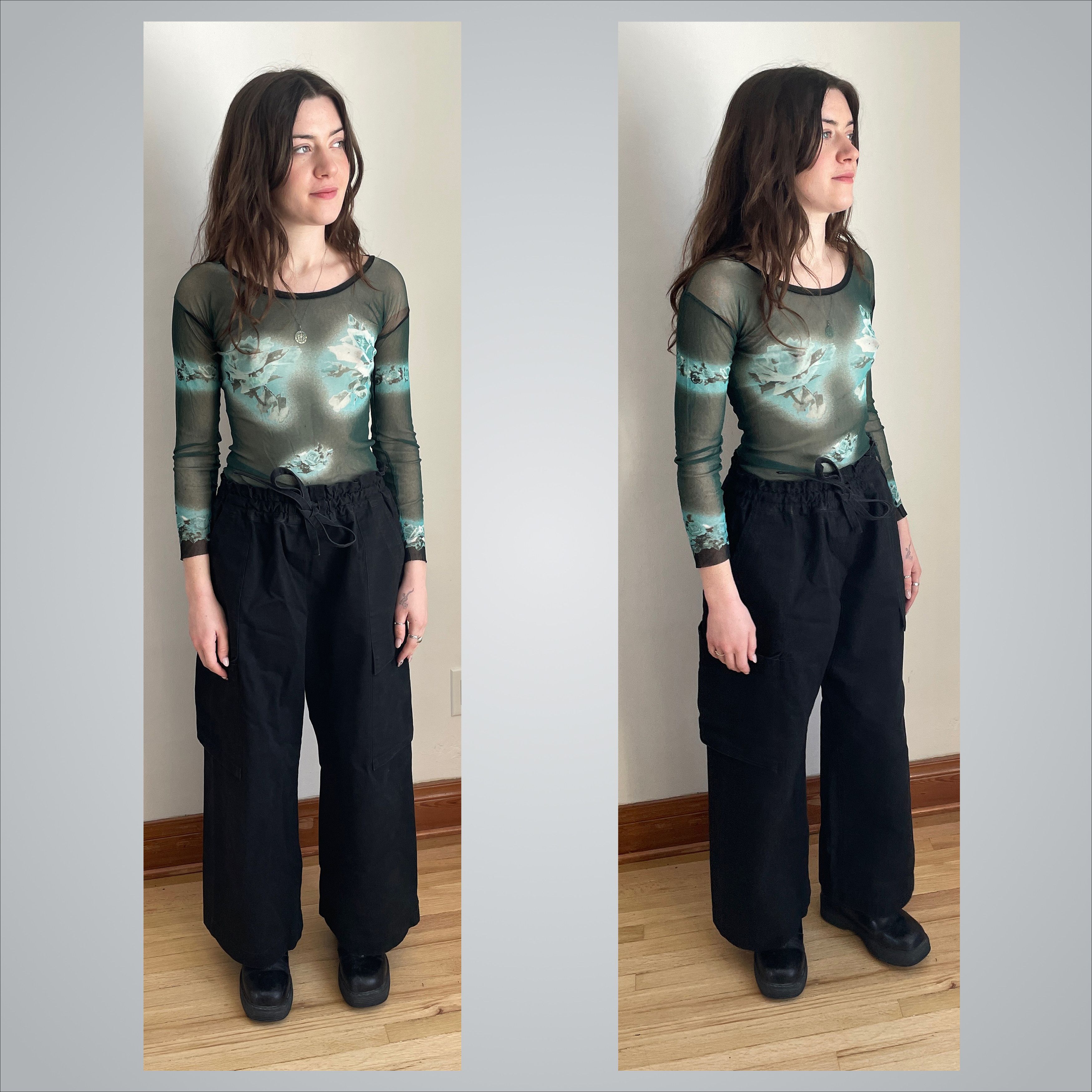 Jean Paul Gaultier Jean Paul Gaultier floral mesh top Size S / US 4 / IT 40 - 8 Thumbnail