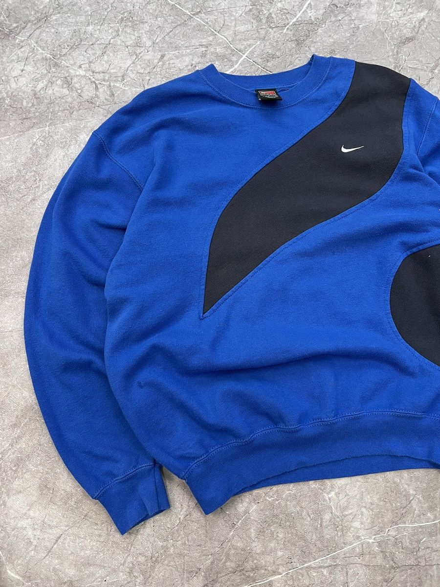 Nike × Vintage Vintage CREWNECK NIKE SWEATSHIRT HOODIE RETRO Y2K Size US M / EU 48-50 / 2 - 2 Thumbnail