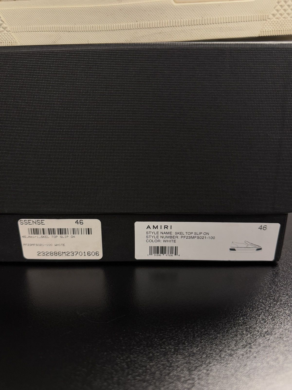 Amiri Bone Amiri Low Top Sneakers Size 46EU/13US W BOX Size US 13 / EU 46 - 15 Thumbnail
