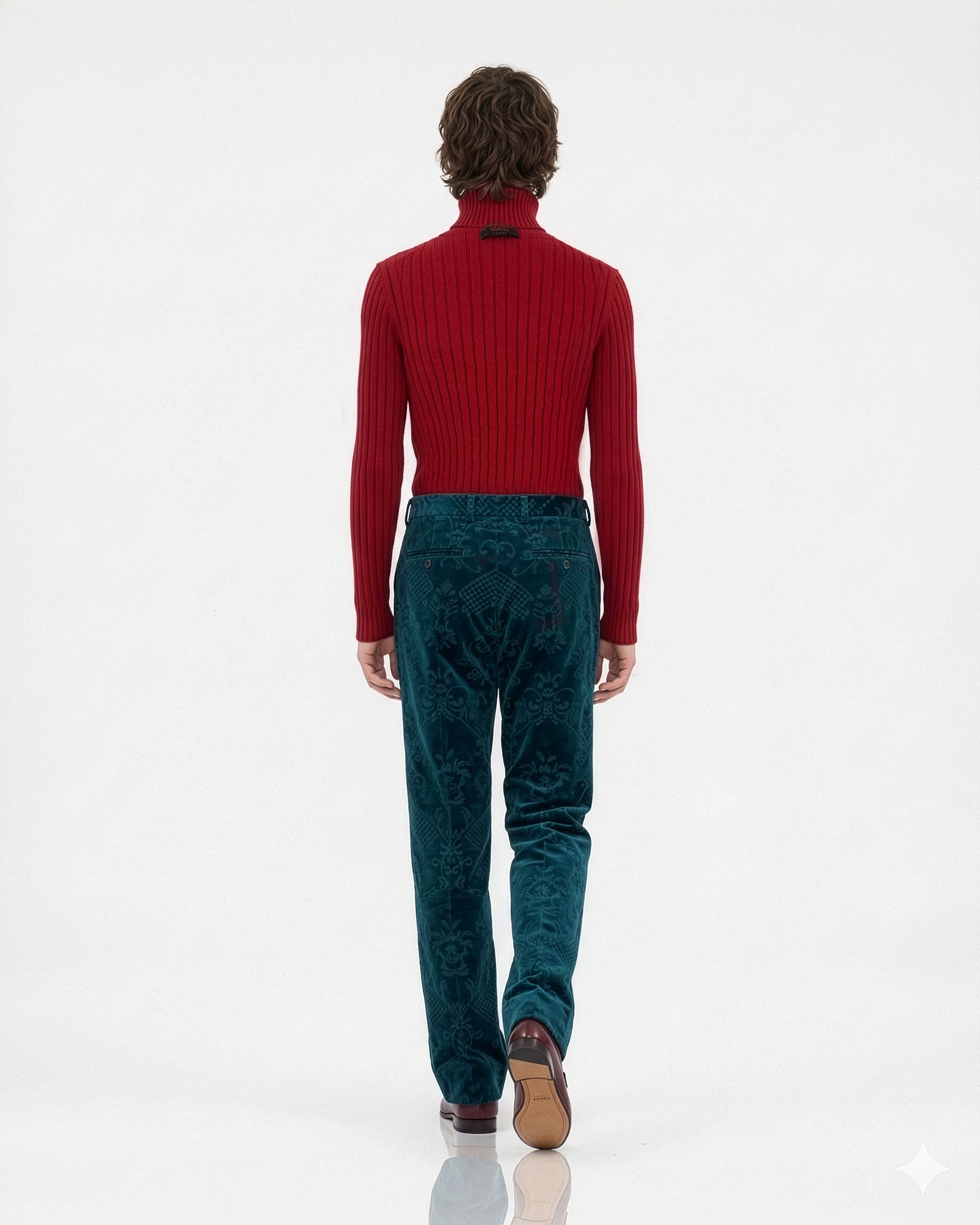 Gucci Gucci Alpaca Maison Amour Turtleneck Size US L / EU 52-54 / 3 - 4 Thumbnail