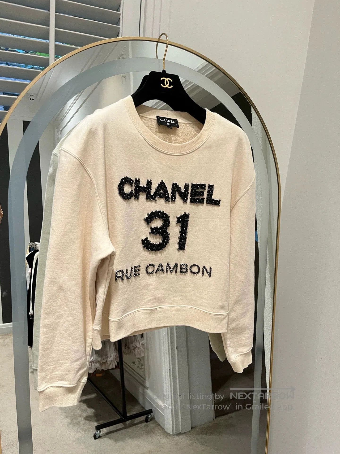 Chanel Chanel 20A Rue Cambon 31 Sweatshirt M. Size US M / EU 48-50 / 2 - 1 Thumbnail