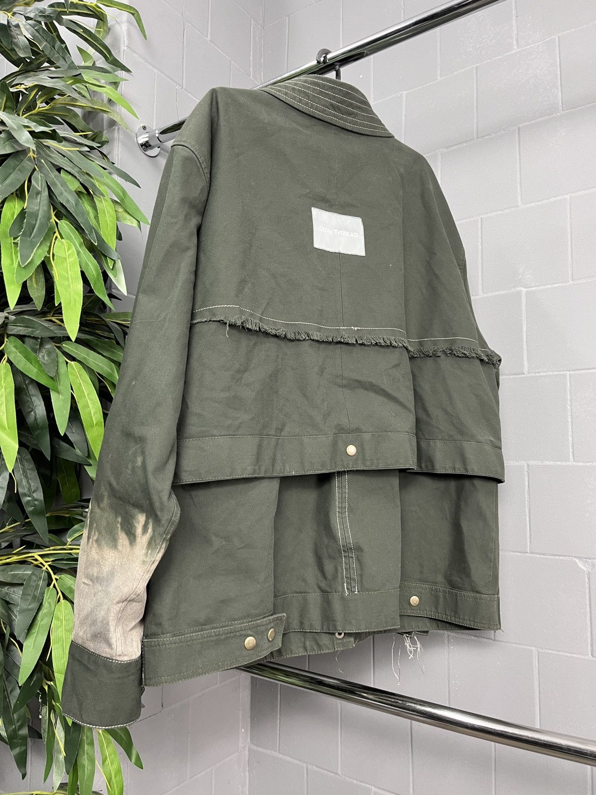 Other REWORKED HEAVY DENIM BONDAGE JACKET WITH 3D POCKETS - 2282 Size US XL / EU 56 / 4 - 4 Thumbnail