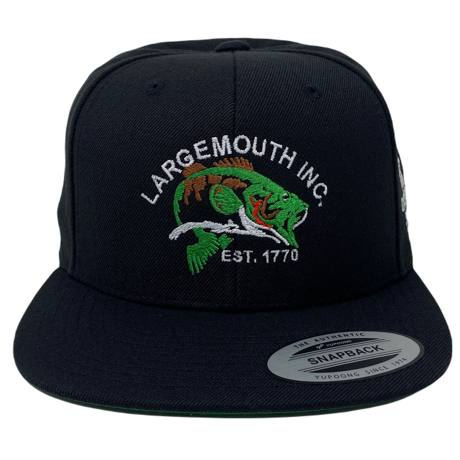 Other Largemouth Bass Lunker Toad Hog Fishing Snapback Hat Size ONE SIZE - 5 Thumbnail