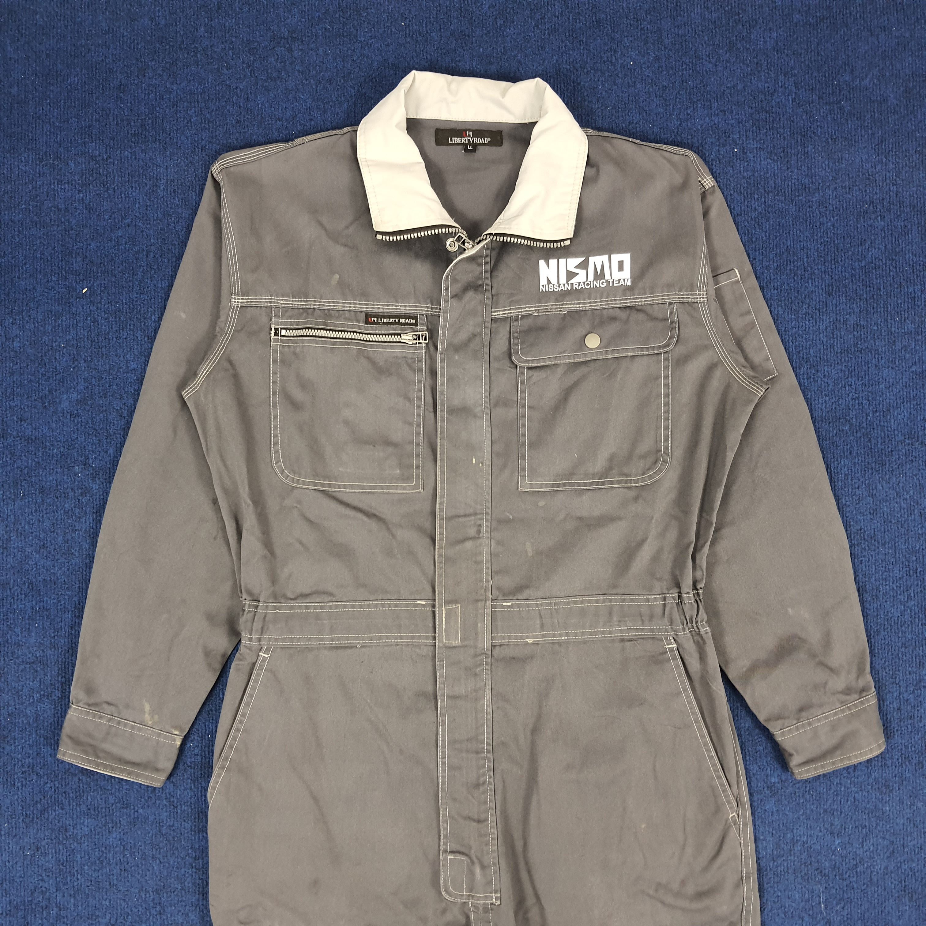 Japanese Brand × Vintage Vintage NISMO Nissan Racing Team Japan Motorsports Coverall Size US L / EU 52-54 / 3 - 5 Thumbnail