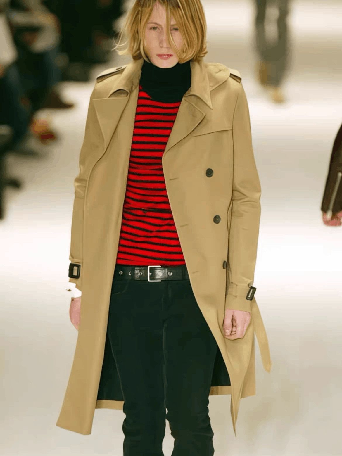 Dior Dior Sz 50 Dior Homme 04AW Victim of the Crime Trench Coat Size US M / EU 48-50 / 2 - 8 Thumbnail
