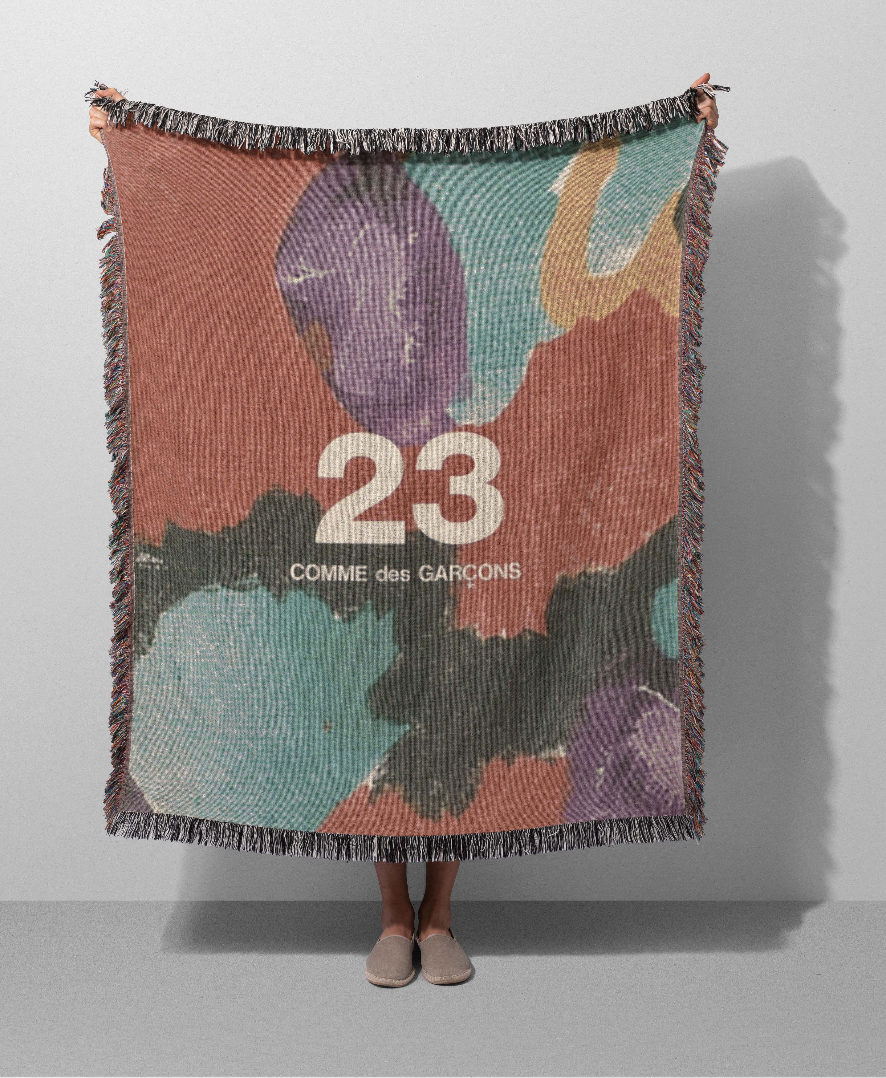 Comme des Garcons Comme Des Garcons Blanket Woven Art Poster Gift Logo Book Size ONE SIZE - 2 Thumbnail
