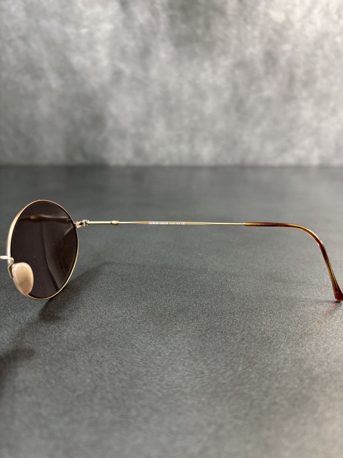 Giorgio Armani 1990s Giorgio Armani Sunglasses 642 Vintage Oval Old Money Size ONE SIZE - 16 Thumbnail