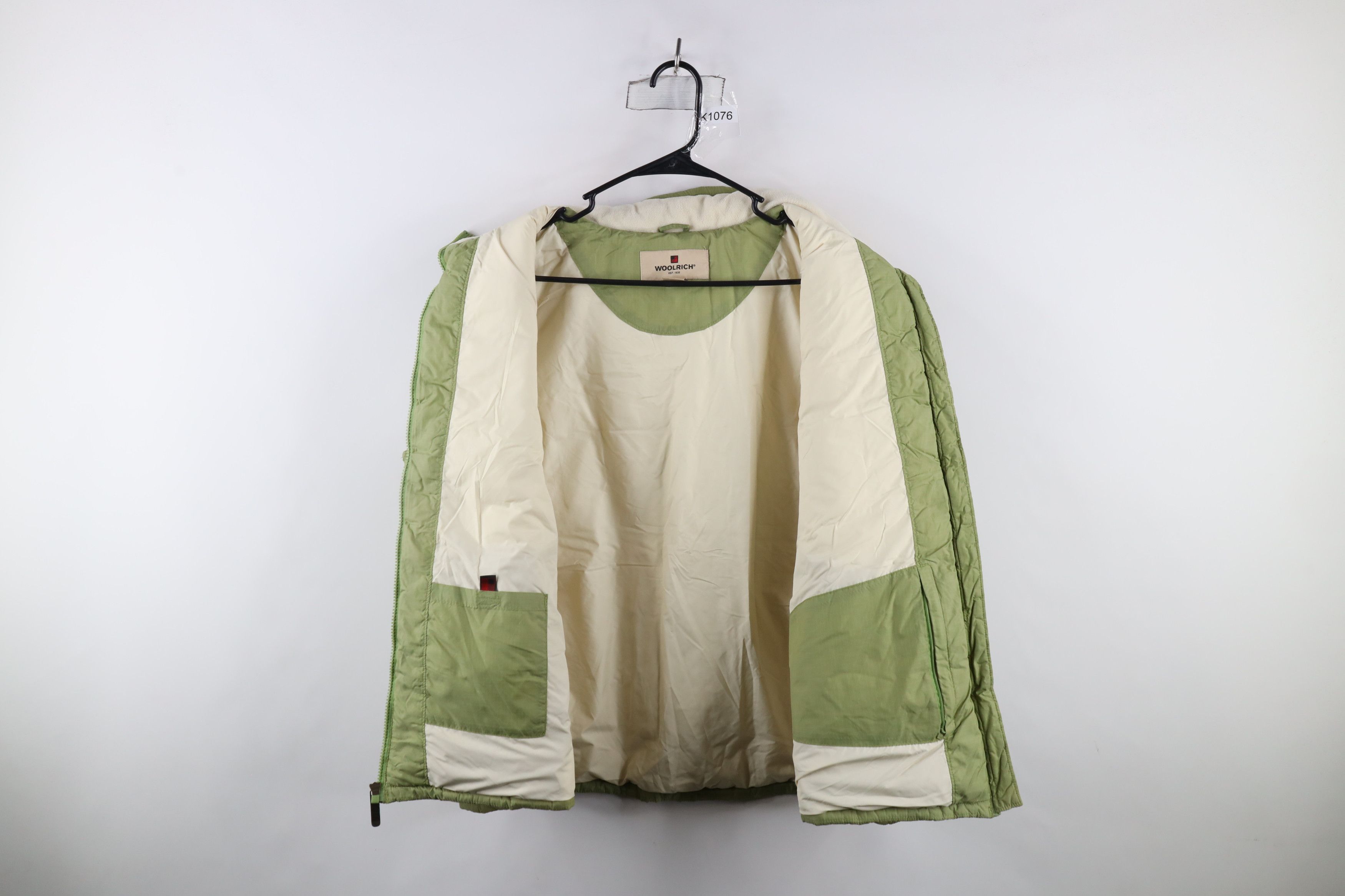 Vintage Vintage Woolrich Full Zip Insulated Puffer Vest Jacket Green Size XXL / US 16-18 / IT 52-54 - 8 Thumbnail