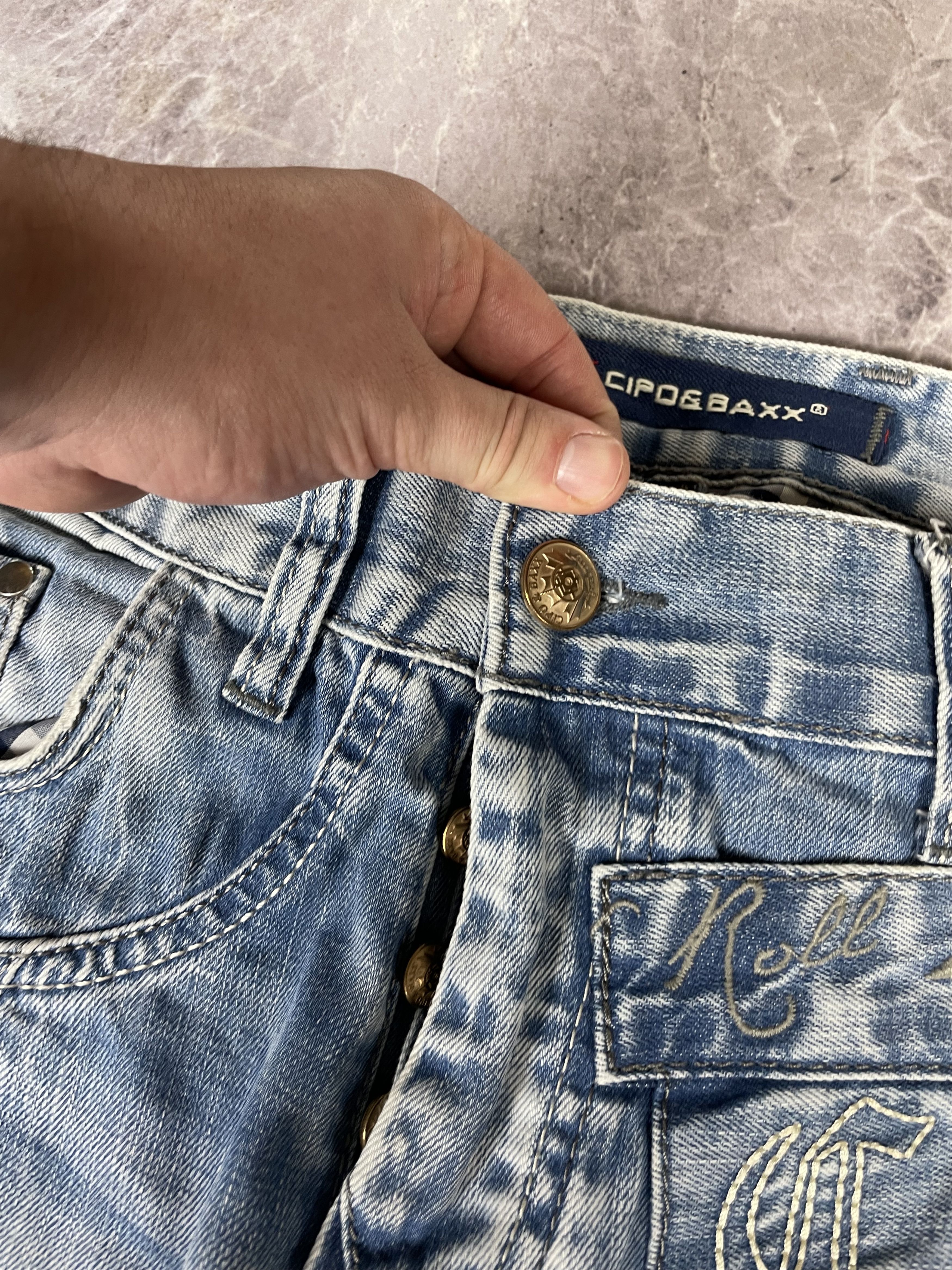 Japanese Brand Cipo & Baxx Vintage Dinim Pants Size US 32 / EU 48 - 7 Thumbnail
