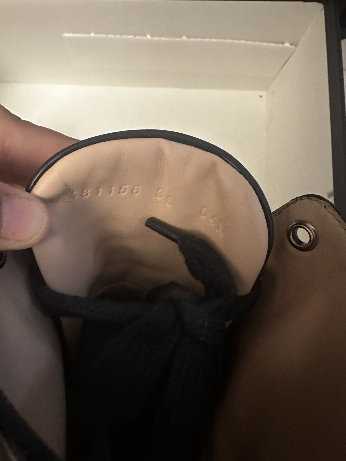 Gucci Leather Ankle Booth with Sylvie Web Size US 6 / IT 36 - 4 Thumbnail