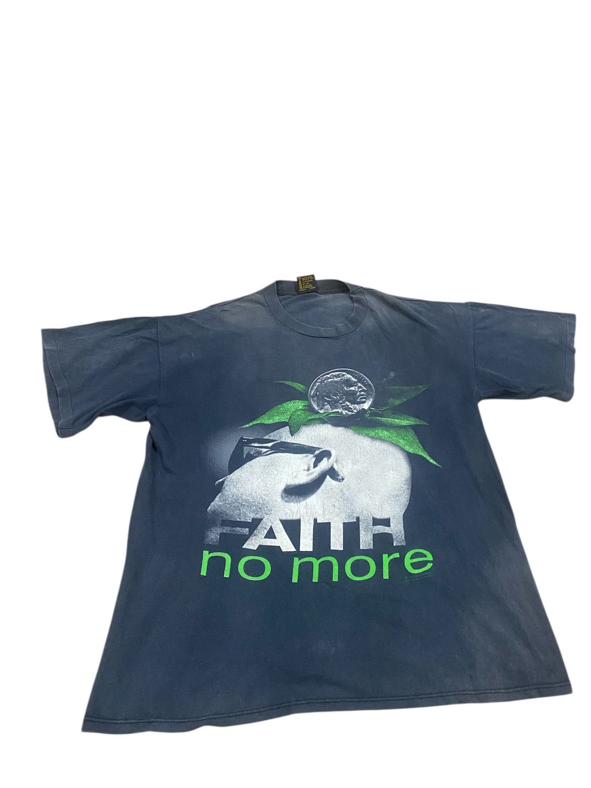 80s 90s FAITH NO MORE ロックバンド　ワールドツアーTシャツ Faith No more Shirt Vintage | eBay
