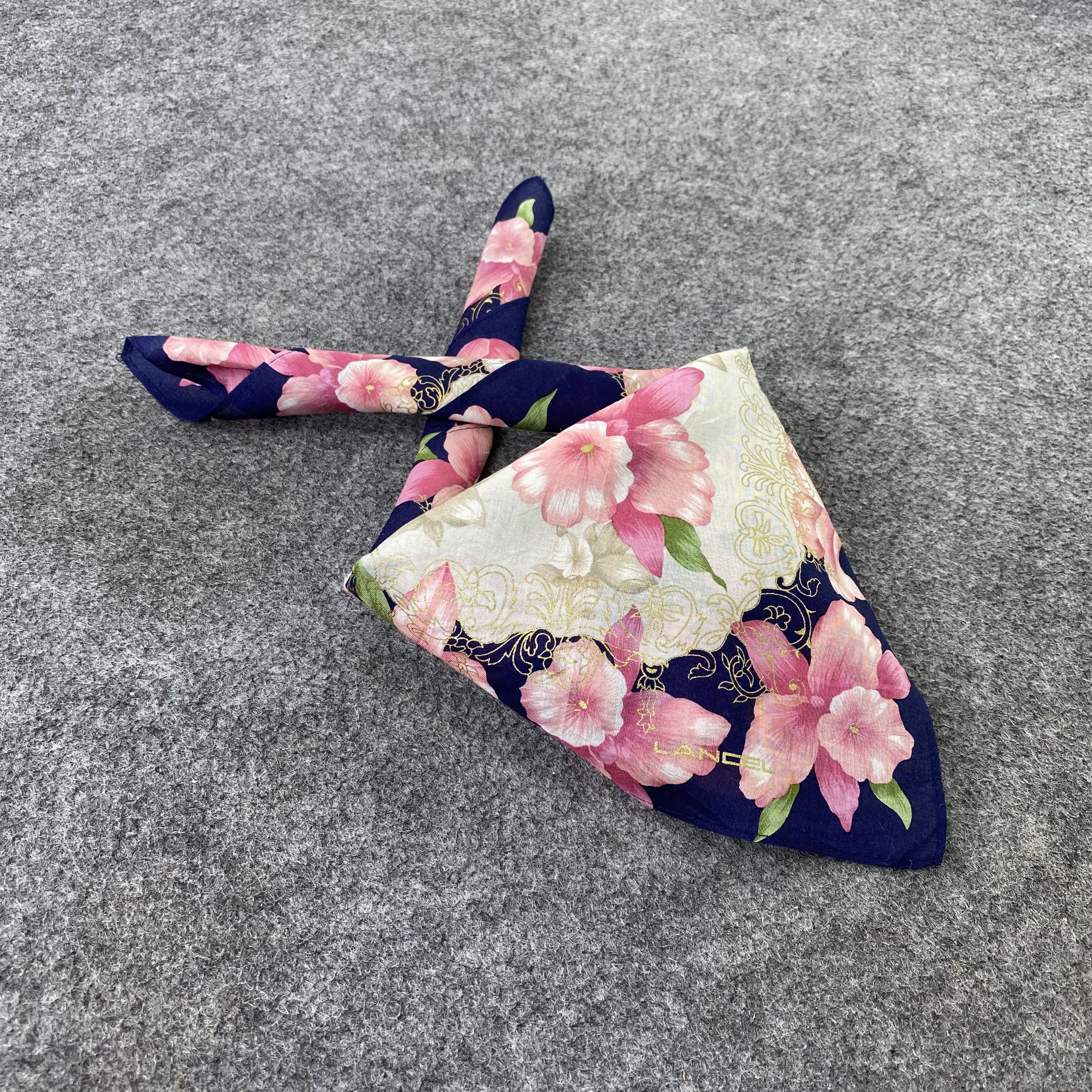 Lancel Lancel Handkerchief / Bandana / Neckerchief-B1027 Size ONE SIZE - 1 Thumbnail