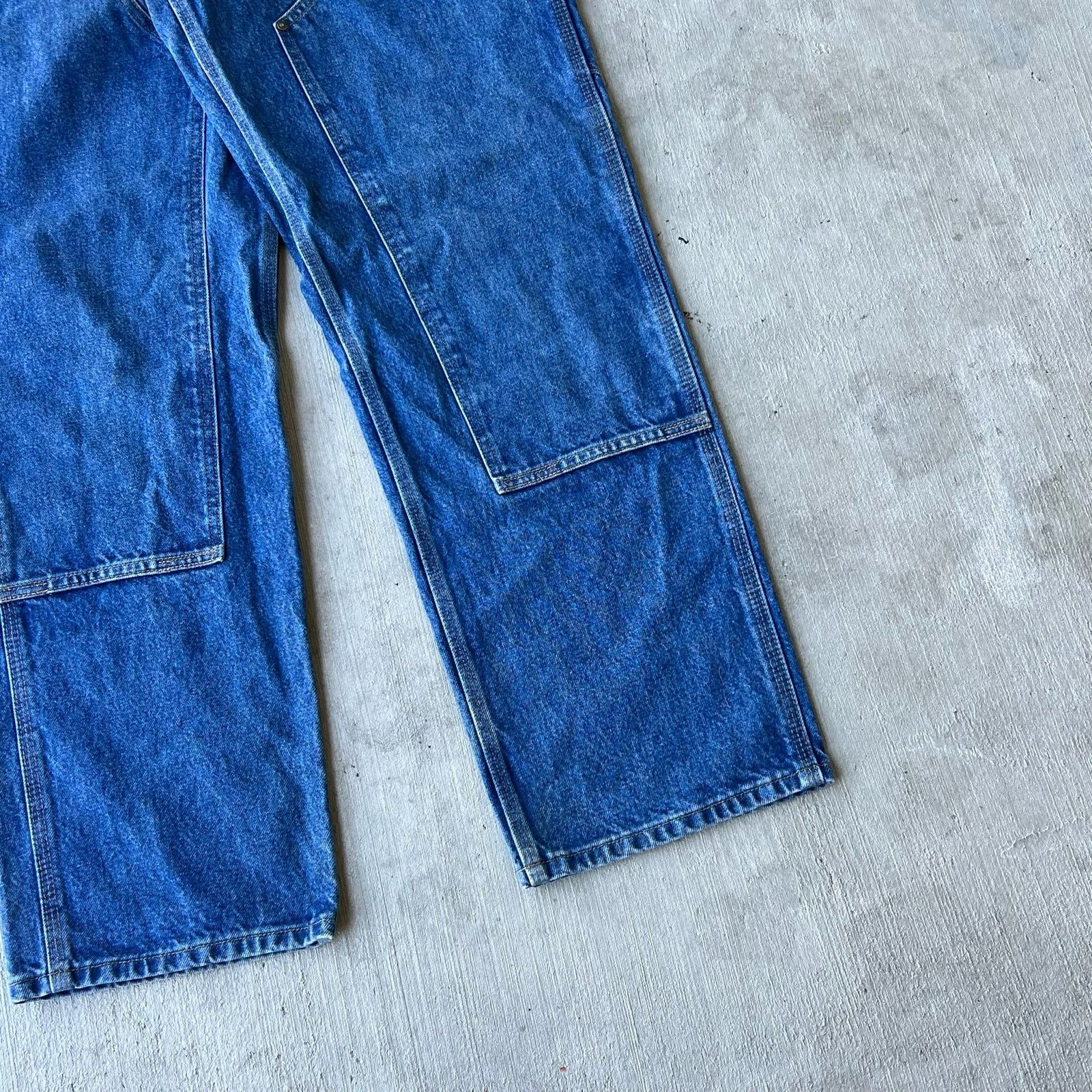 Carhartt × Vintage Carhartt denim blue jean double knee work carpenter pants Size US 30 / EU 46 - 3 Thumbnail