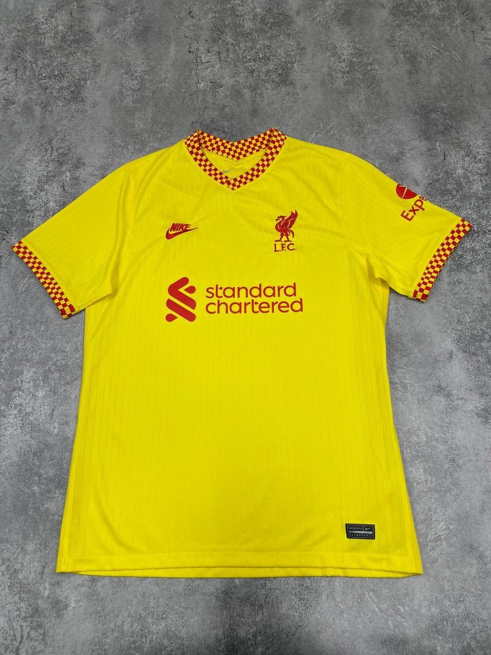 Nike Nike Liverpool FC Men Football Shirt Jersey Third 2021-2022 Size US L / EU 52-54 / 3 - 1 Thumbnail
