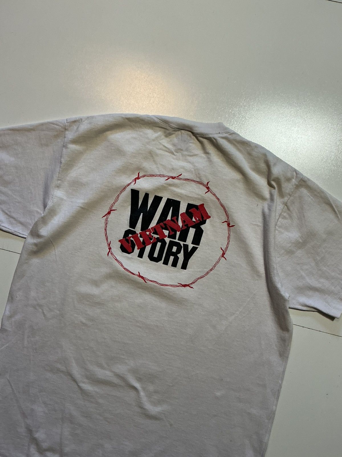 Jerzees Vintage Jerzees Purple Heart Vietnam War Story T-Shirt Size US XL / EU 56 / 4 - 10 Thumbnail
