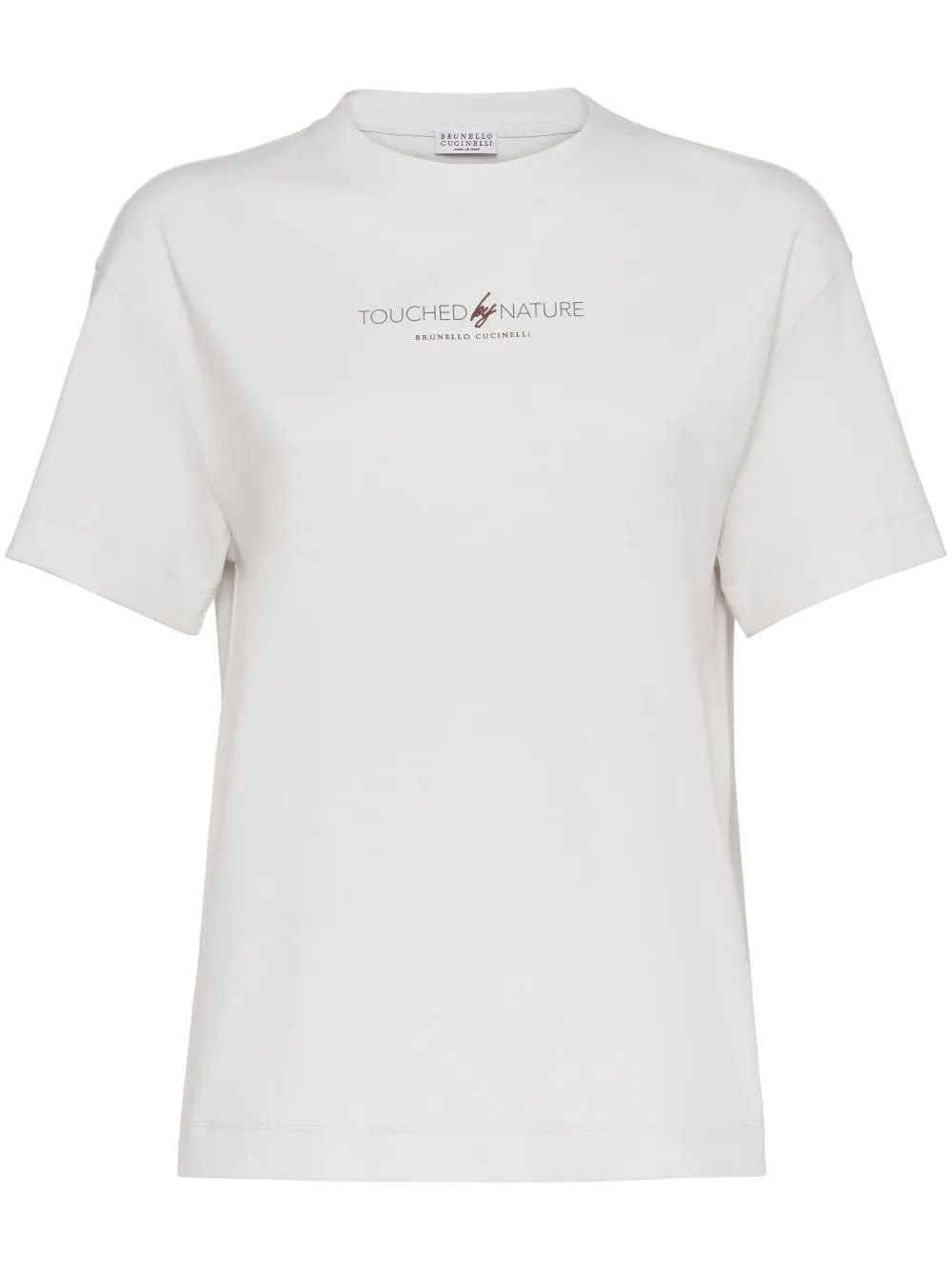 o1la1rc1a0325 T-shirt With Letters in White