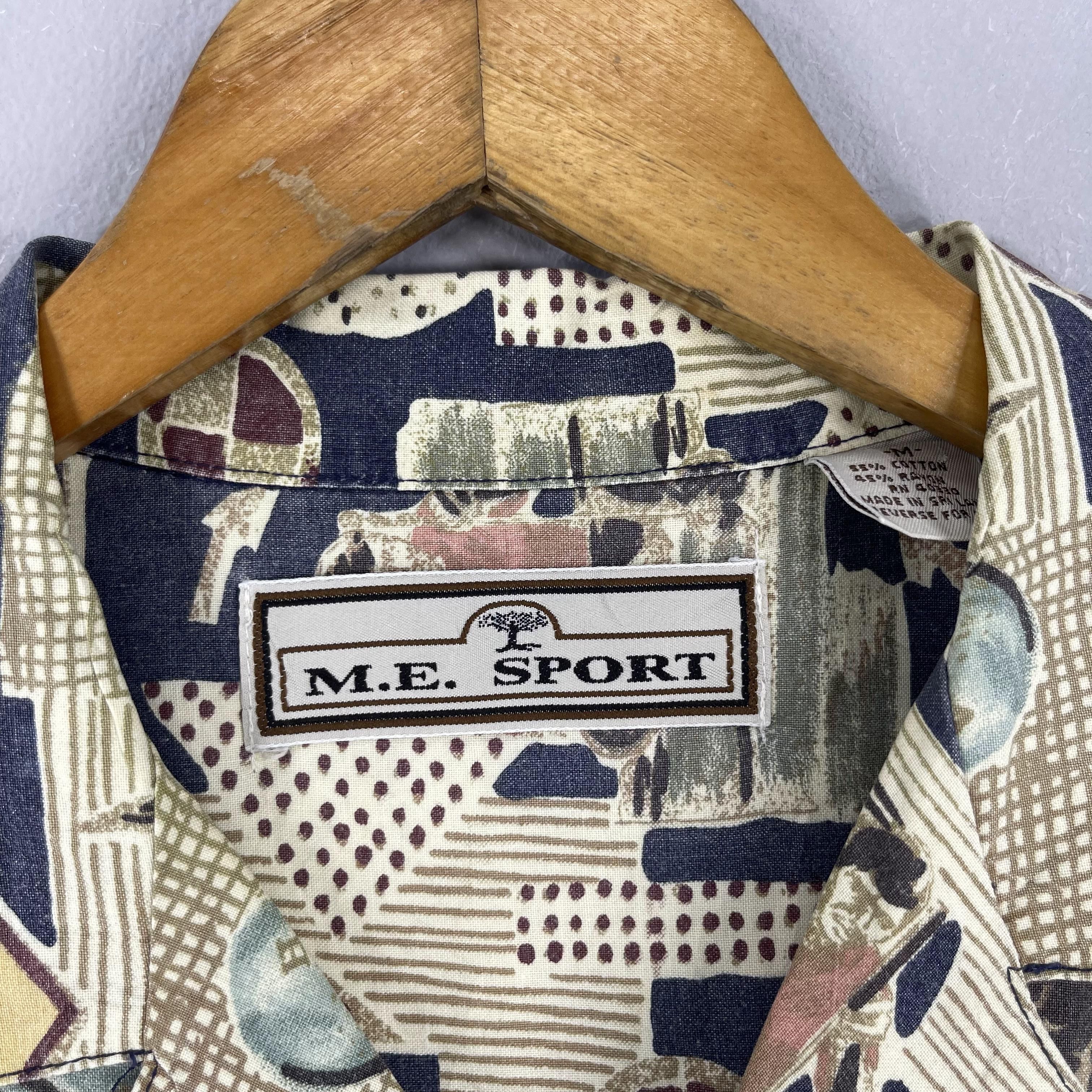 Vintage Vintage Psychobilly Pop Art Golf Sport Motive Rayon Shirt Size US M / EU 48-50 / 2 - 5 Thumbnail