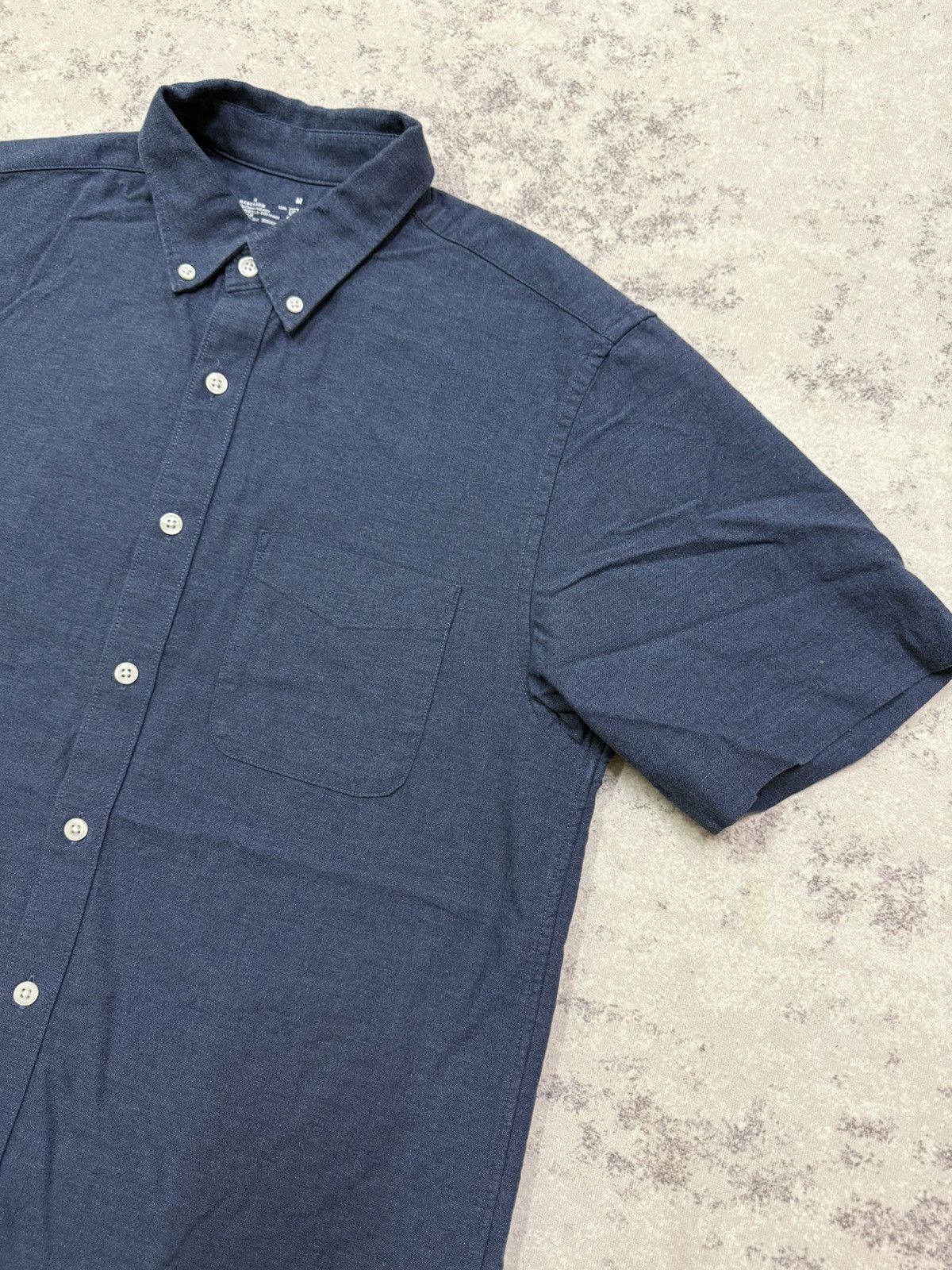 Muji Muji Short Sleeve Button Up Shirt Size US S / EU 44-46 / 1 - 5 Thumbnail