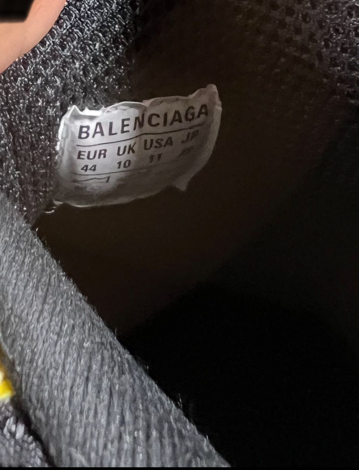 Balenciaga Balenciaga X Pander Yellow Sneakers Size 44 Size US 11 / EU 44 - 14 Thumbnail
