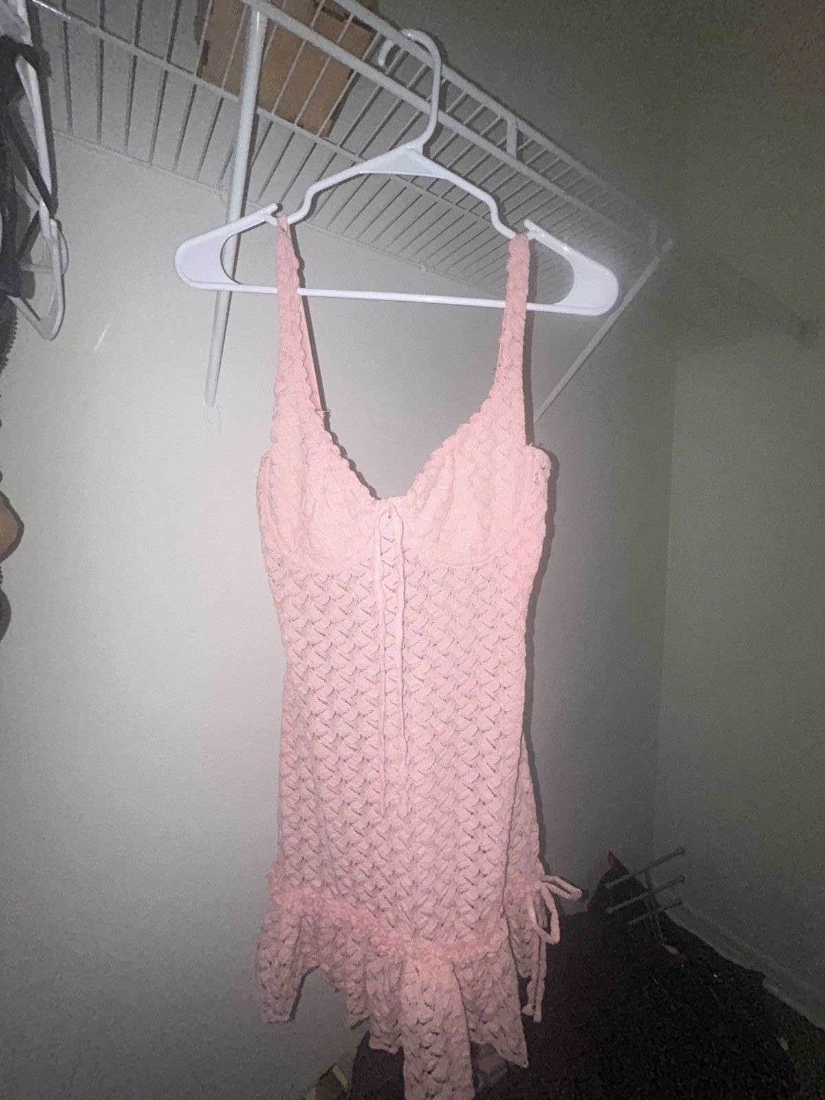 Mishka Cute Pink Mini Dress Size S / US 4 / IT 40 - 1 Preview