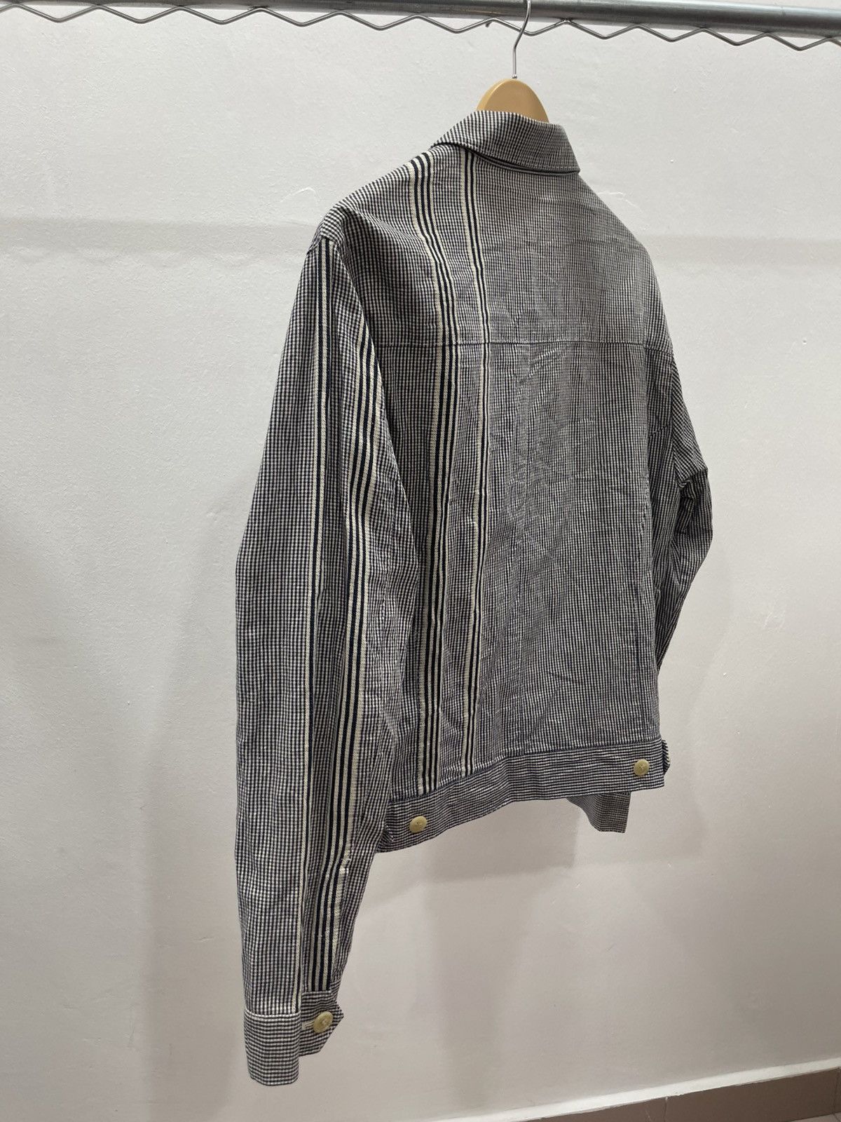 Paul Smith Paul Smit Check Trucker-Style Shirt Jacket Size US L / EU 52-54 / 3 - 9 Thumbnail