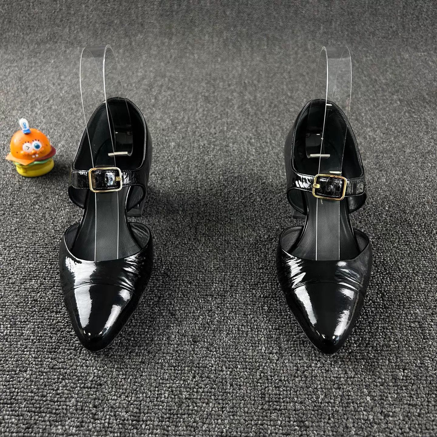 Chanel Chanel Patent Leather Heels 36.5 HB6579 Size US 6 / IT 36 - 2 Thumbnail