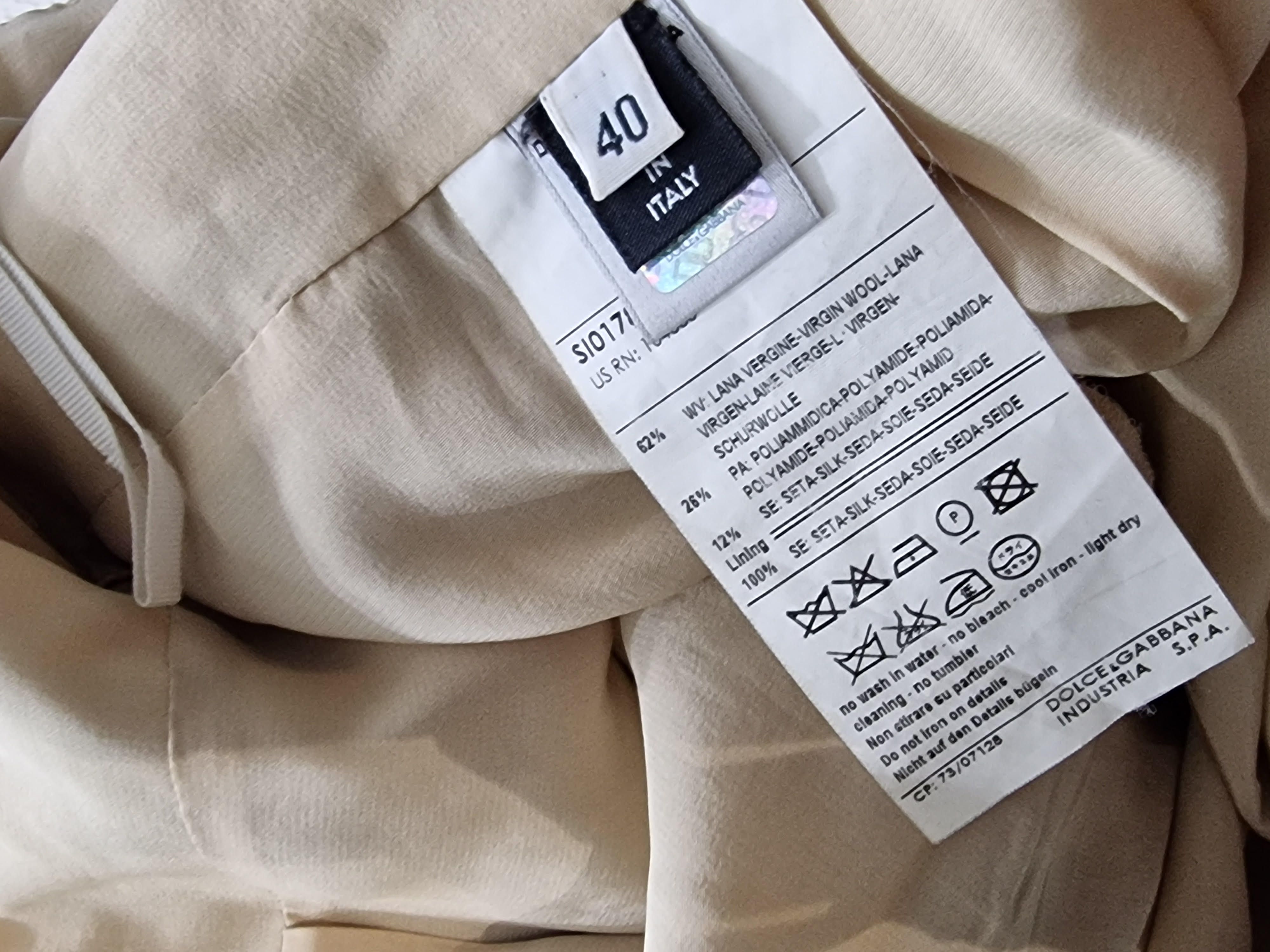 Dolce and Gabbana Tartan Trim Pleated Checked D&G Mini Skirt