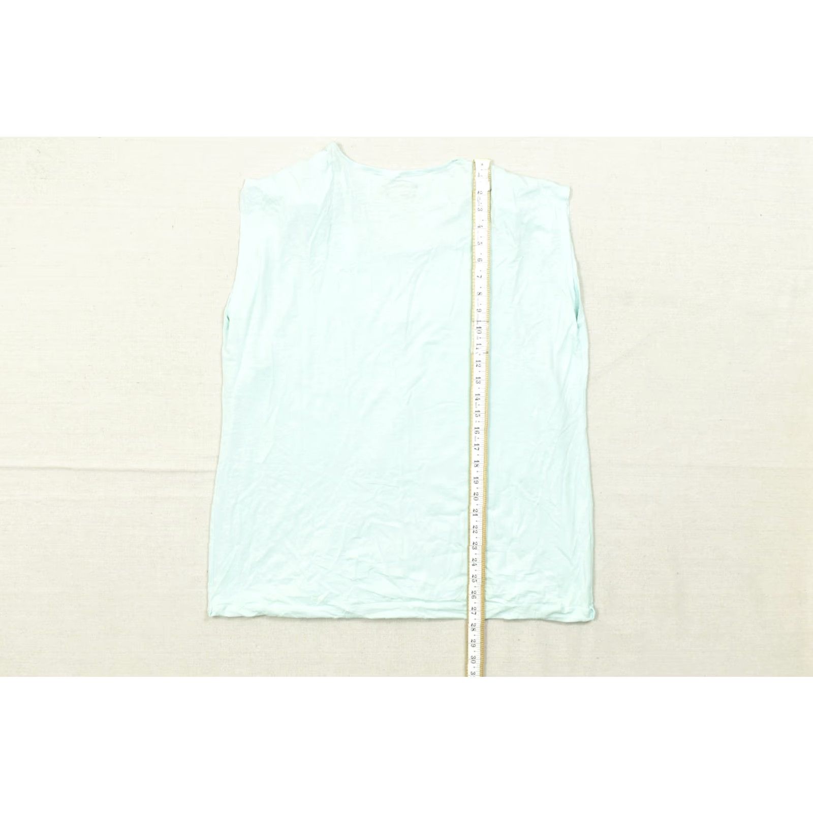 Eddie Bauer Eddie Bauer Women 2XL Outdoor Blue Surplice Wrap Sleeveless Knit Top Cotton Top Size XXL / US 16-18 / IT 52-54 - 4 Thumbnail