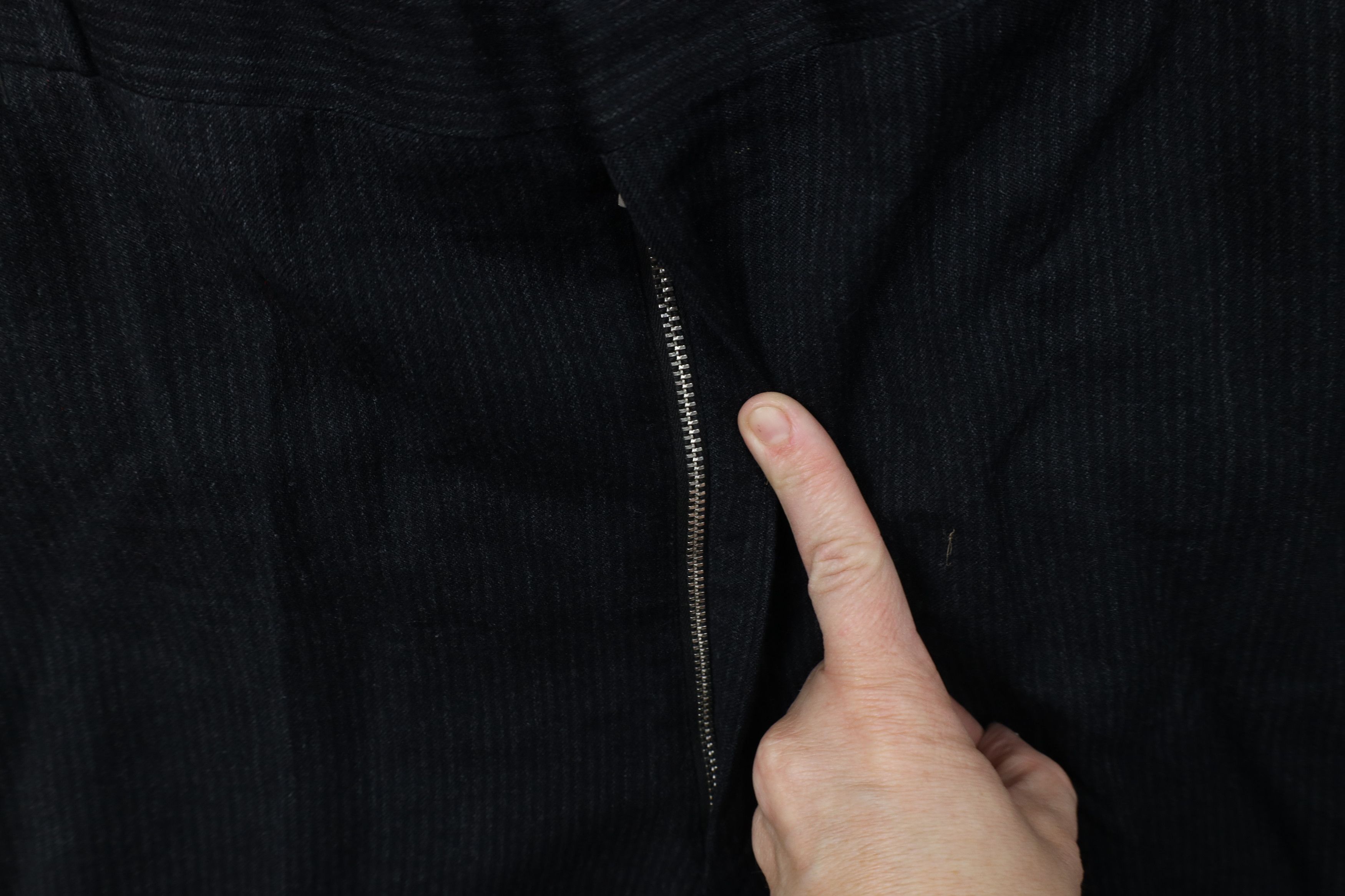 Vintage Vintage 50s Rockabilly Wool Striped Wide Leg Chino Pants USA Size US 36 / EU 52 - 5 Thumbnail