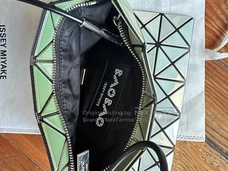 Issey Miyake Issey Miyake Crossbody Bag, Matcha Green with Light Gray Size ONE SIZE - 4 Thumbnail