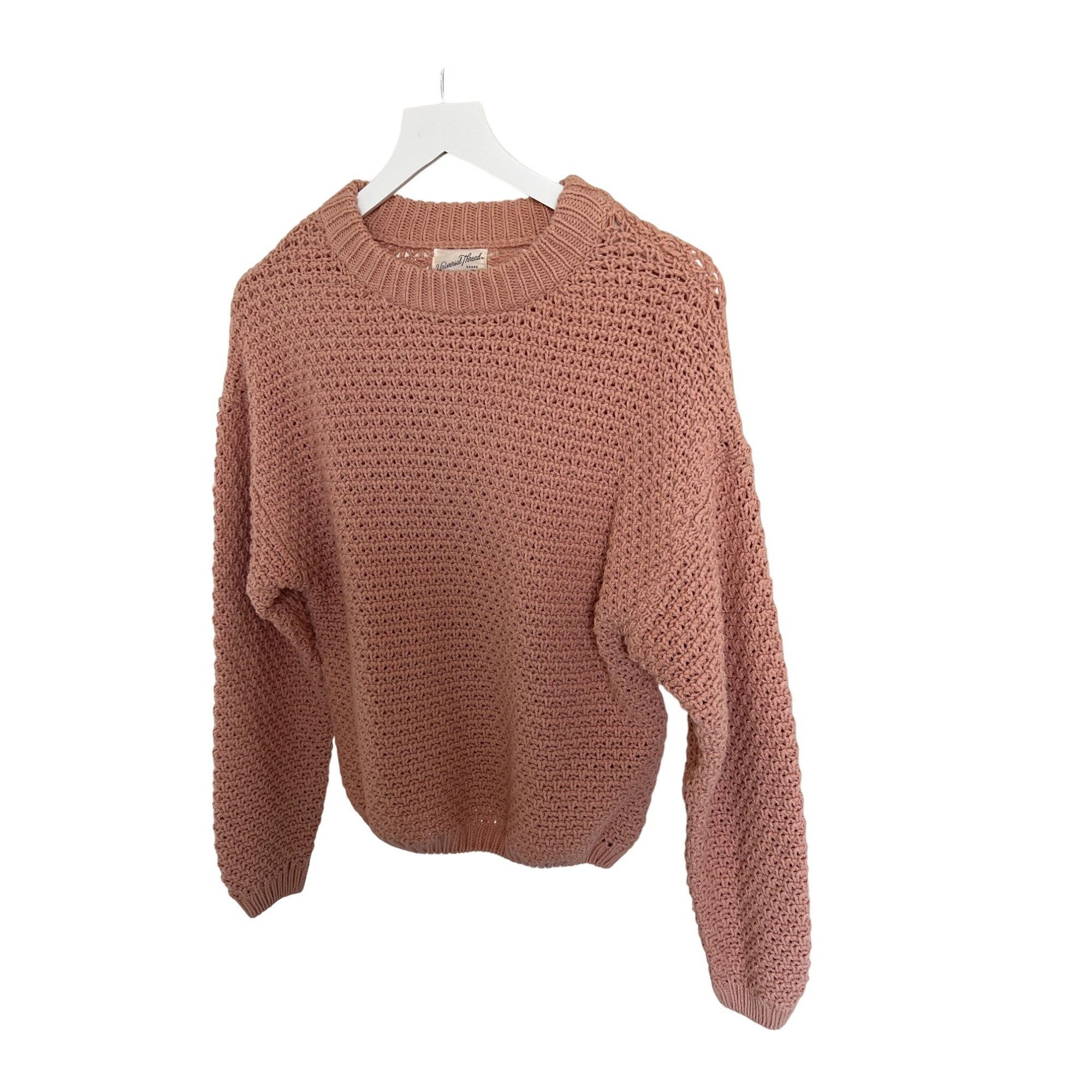 Other Universal Thread Peach Crewneck Sweater Size S / US 4 / IT 40 - 4 Thumbnail