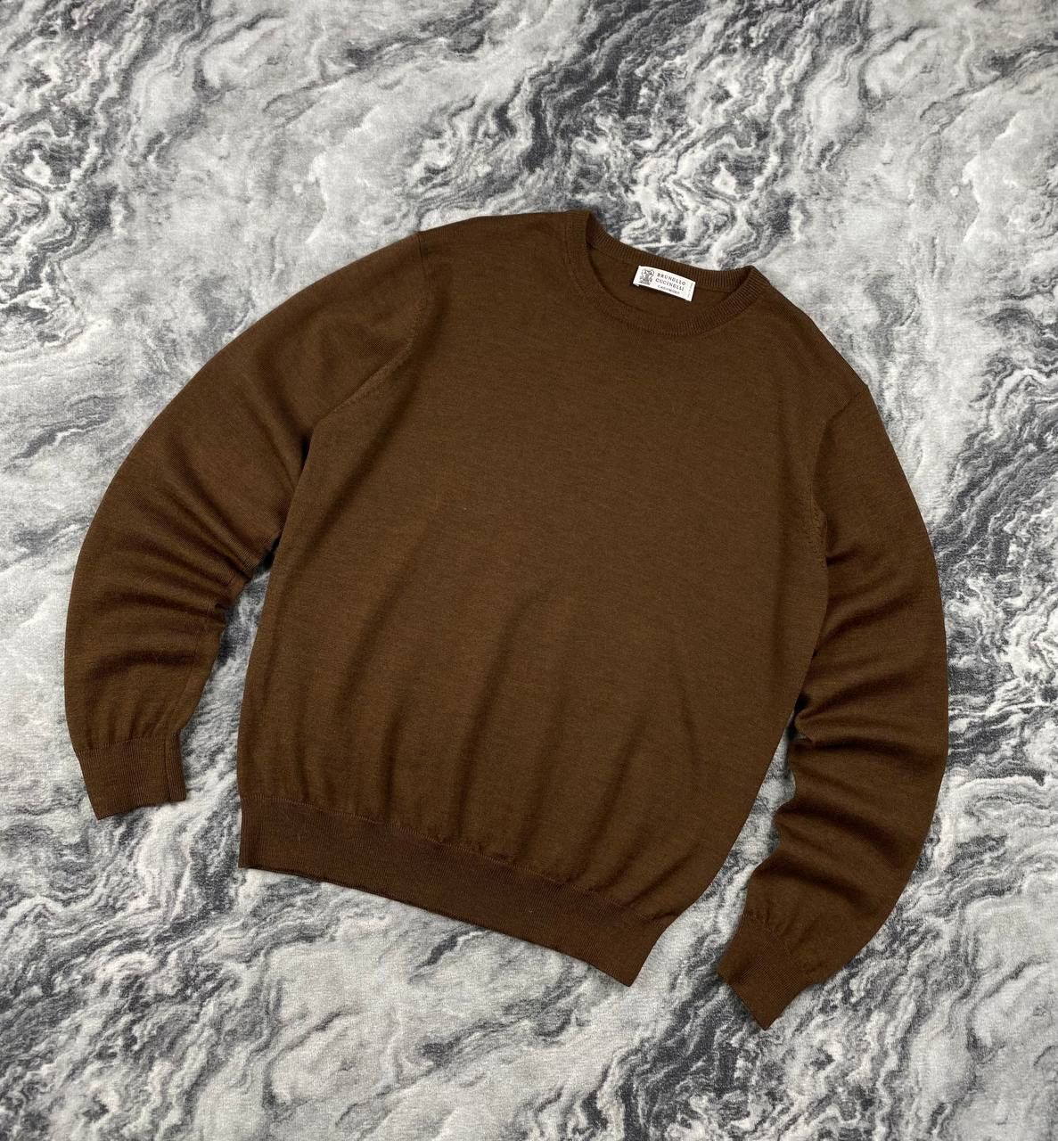 Brunello Cucinelli Brunello Cucinelli 100% Cashmere Sweater Men Size 50 Size US M / EU 48-50 / 2 - 1 Thumbnail