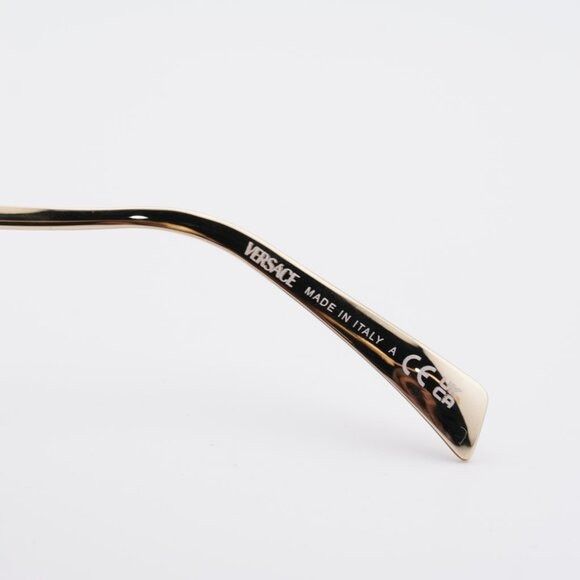 Versace Versace VE2288 1002B8 Sunglasses Gold Square Frame, Brown Size ONE SIZE - 7 Thumbnail