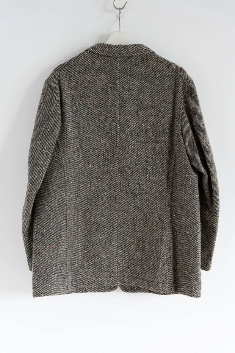 Yohji Yamamoto Yohji Yamamoto size m 90s Mottled Tweed blazer Size 36R - 2 Thumbnail