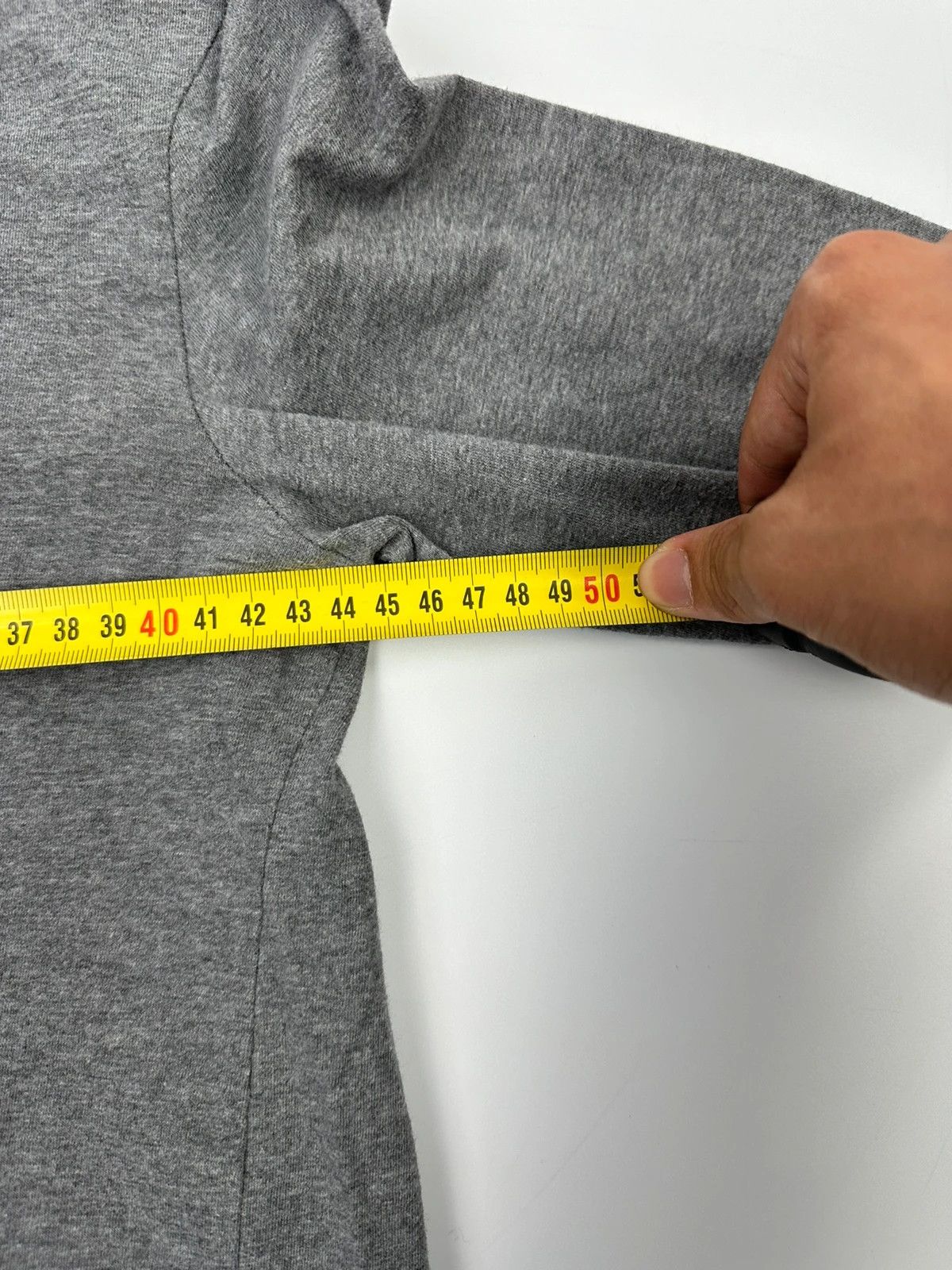 Maison Margiela Martin Margiela 00’s Grey Laces Long Sleeves Tee Size M / US 6-8 / IT 42-44 - 10 Thumbnail