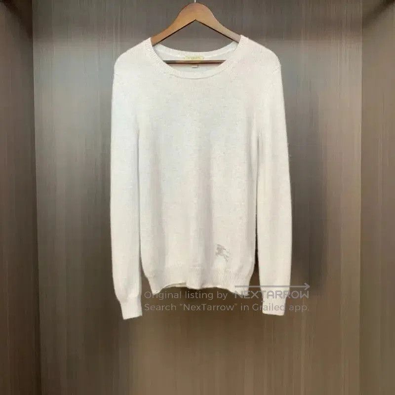 Burberry Burberry Pink Cotton Logo Long Sleeve Top. Size M / US 6-8 / IT 42-44 - 1 Thumbnail