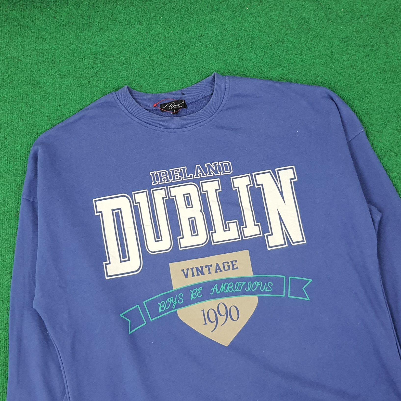 Other Vintage IRELAND DUBLIN Country Promo Sweatshirts C240N1 Size US XL / EU 56 / 4 - 2 Thumbnail