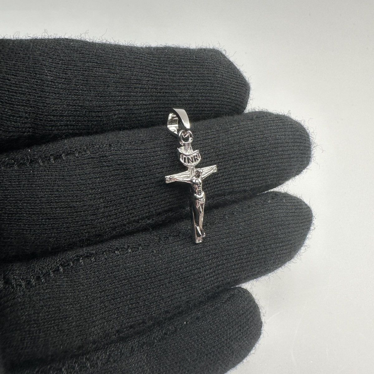 Jewelry Silver Pendant Solid .925 Silver Cross Pendant Stamped .925 Size ONE SIZE - 3 Thumbnail