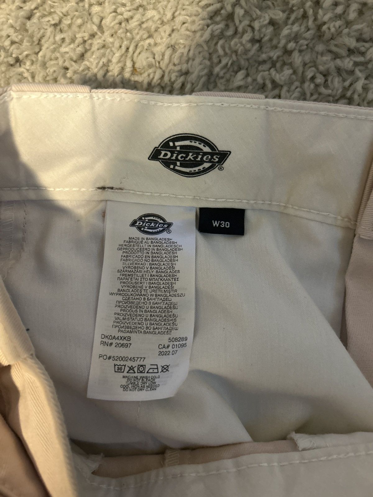 Dickies Light pink dickies work pants size 30 Size US 30 / EU 46 - 4 Thumbnail