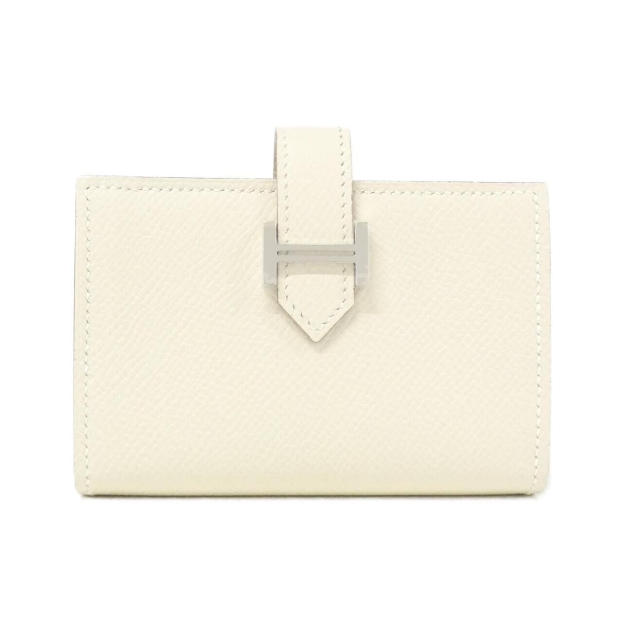 Hermes Hermes Hermes Bearn Mini Epsom wallet Leather Short Wallet K DUTY FREE for USA Size ONE SIZE - 1 Thumbnail
