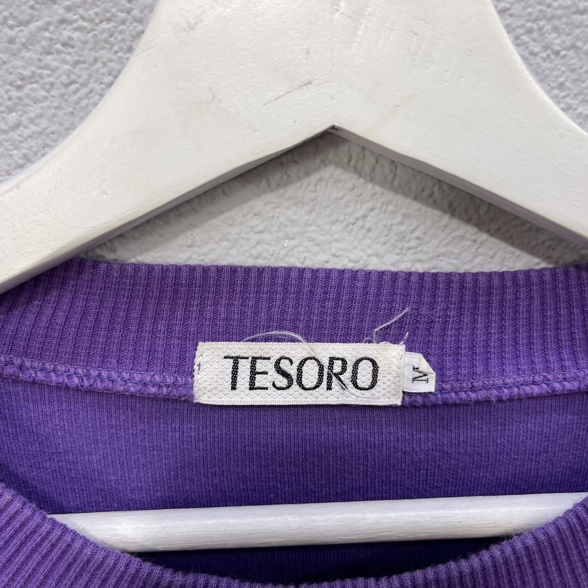 Vintage Vintage 90s tesoro eagle sweatshirt baggy logo embroidery Size M / US 6-8 / IT 42-44 - 5 Thumbnail
