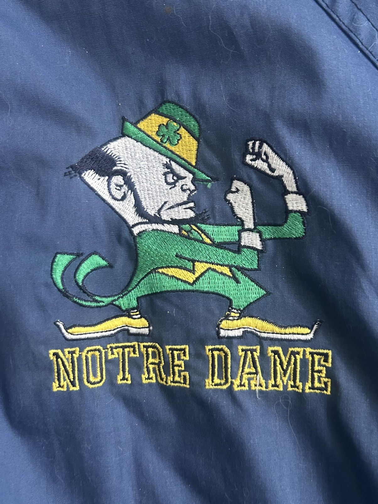 Pro Player Vintage University of Notre Dame Jacket Size US L / EU 52-54 / 3 - 4 Thumbnail