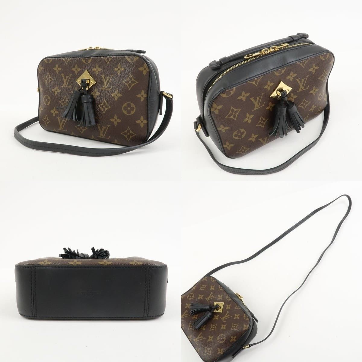 Louis Vuitton Louis Vuitton Monogram Saintonges Crossbody Bag Size ONE SIZE - 3 Thumbnail
