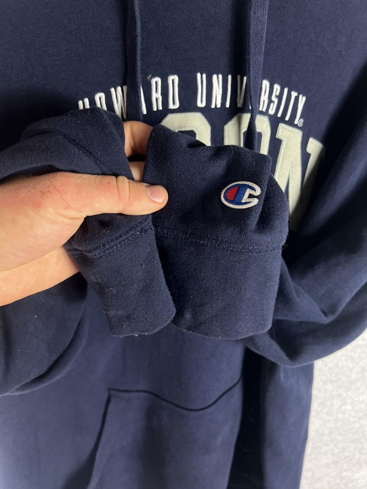 Champion Vintage Horward University Bison NCAA Champion Hoodie Size US XL / EU 56 / 4 - 4 Thumbnail