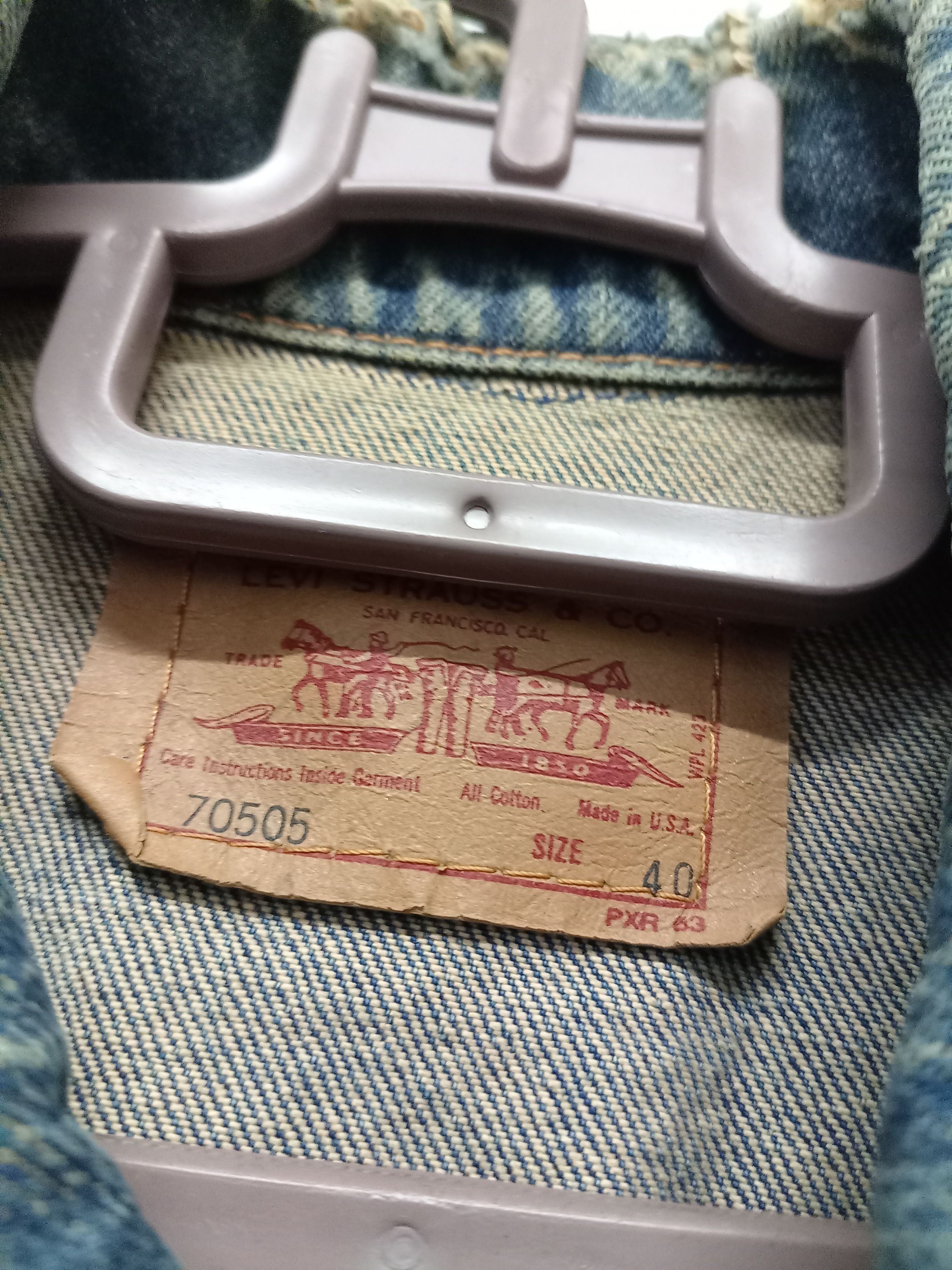 Levi's × Vintage Vintage Levi's 80's 70505 denim jacket Size US M / EU 48-50 / 2 - 4 Thumbnail
