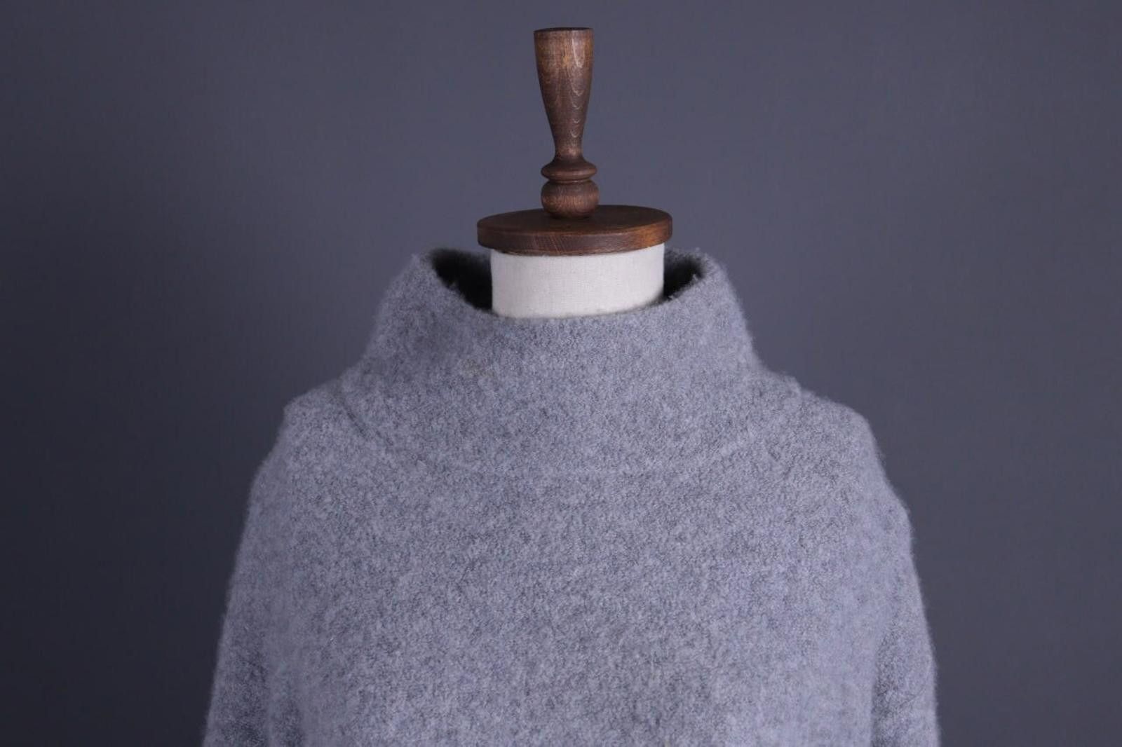 Designer Princess Goes Hollywood Gray Lagenlook Sweater Size 38 Size M / US 6-8 / IT 42-44 - 4 Thumbnail