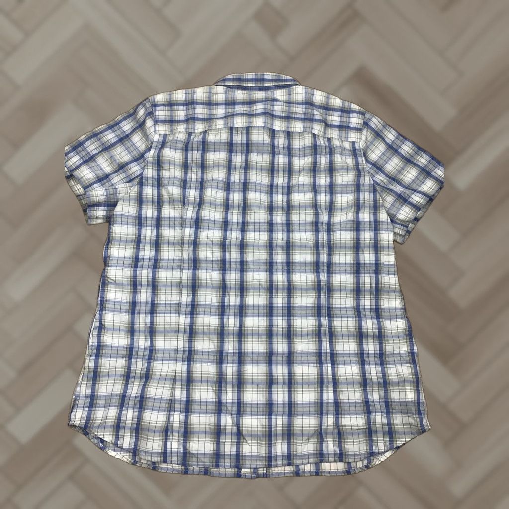 Eddie Bauer Eddie Bauer Womens Button-Up Shirt Outdoor Plaid White/Blue Size L Size L / US 10 / IT 46 - 1 Thumbnail