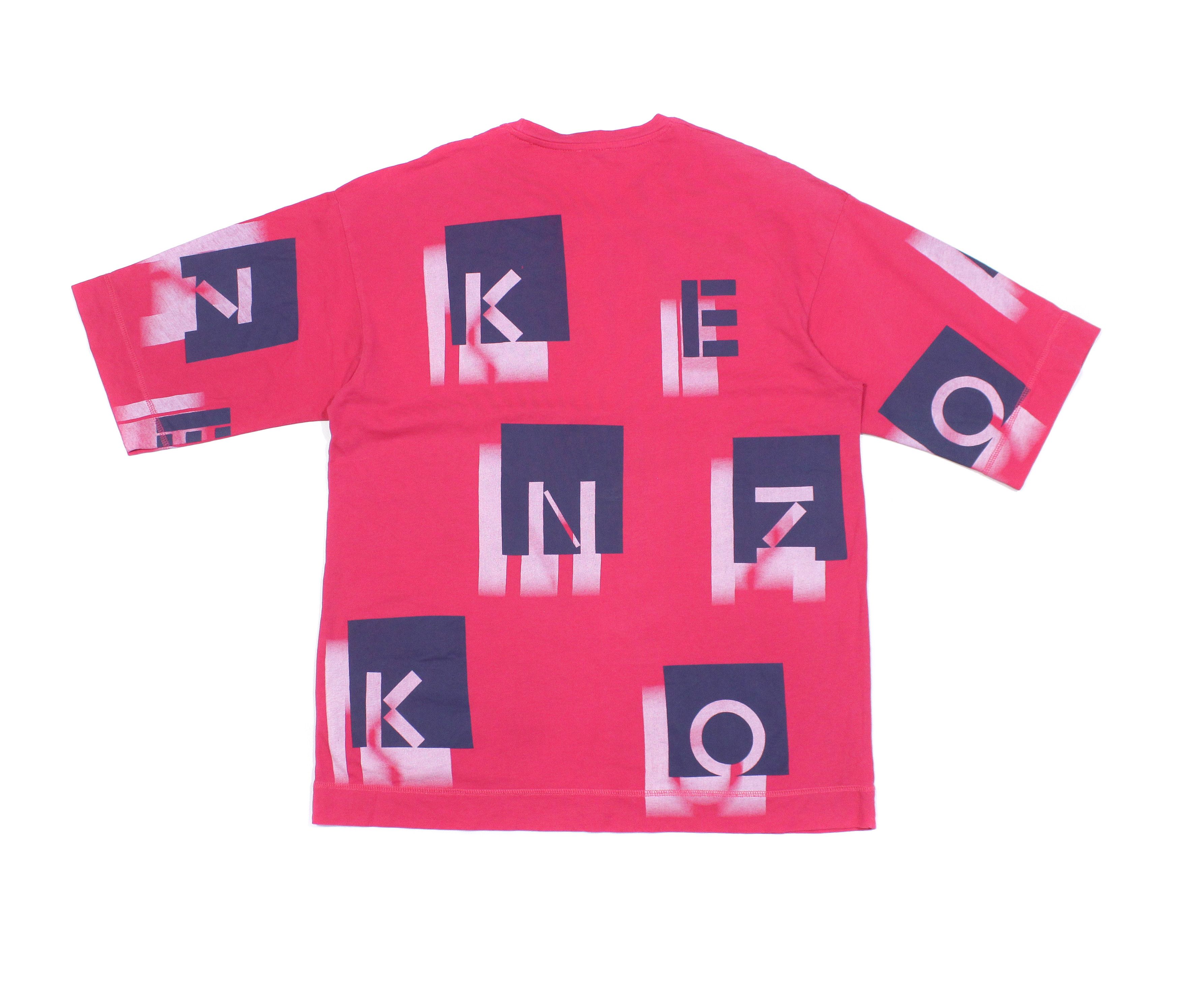 Kenzo Big Logo Pink T-Shirt Size US M / EU 48-50 / 2 - 2 Thumbnail