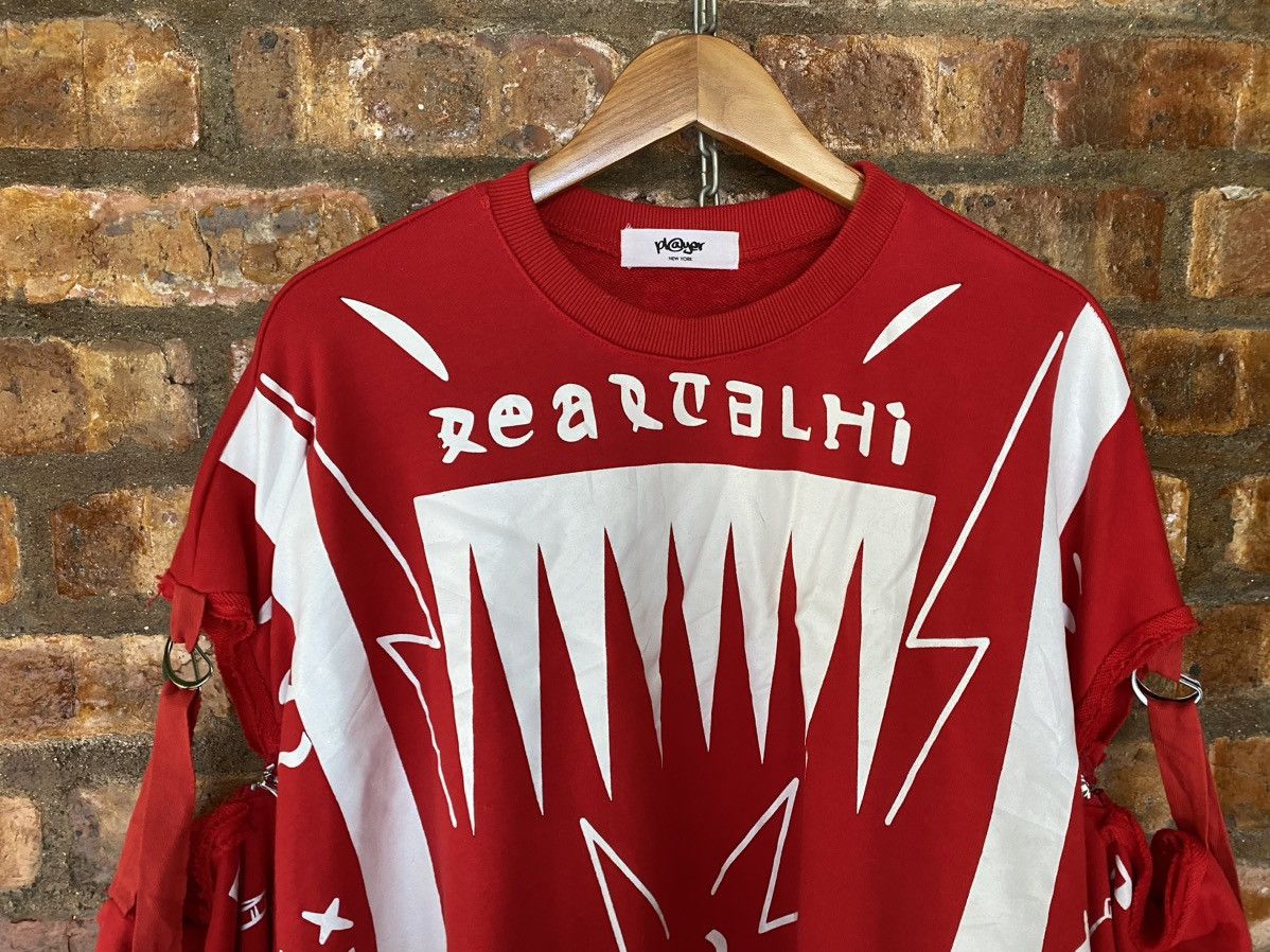 Japanese Brand Pl@yer New York Japan Bondage oversize sweatshirt Size US L / EU 52-54 / 3 - 3 Thumbnail