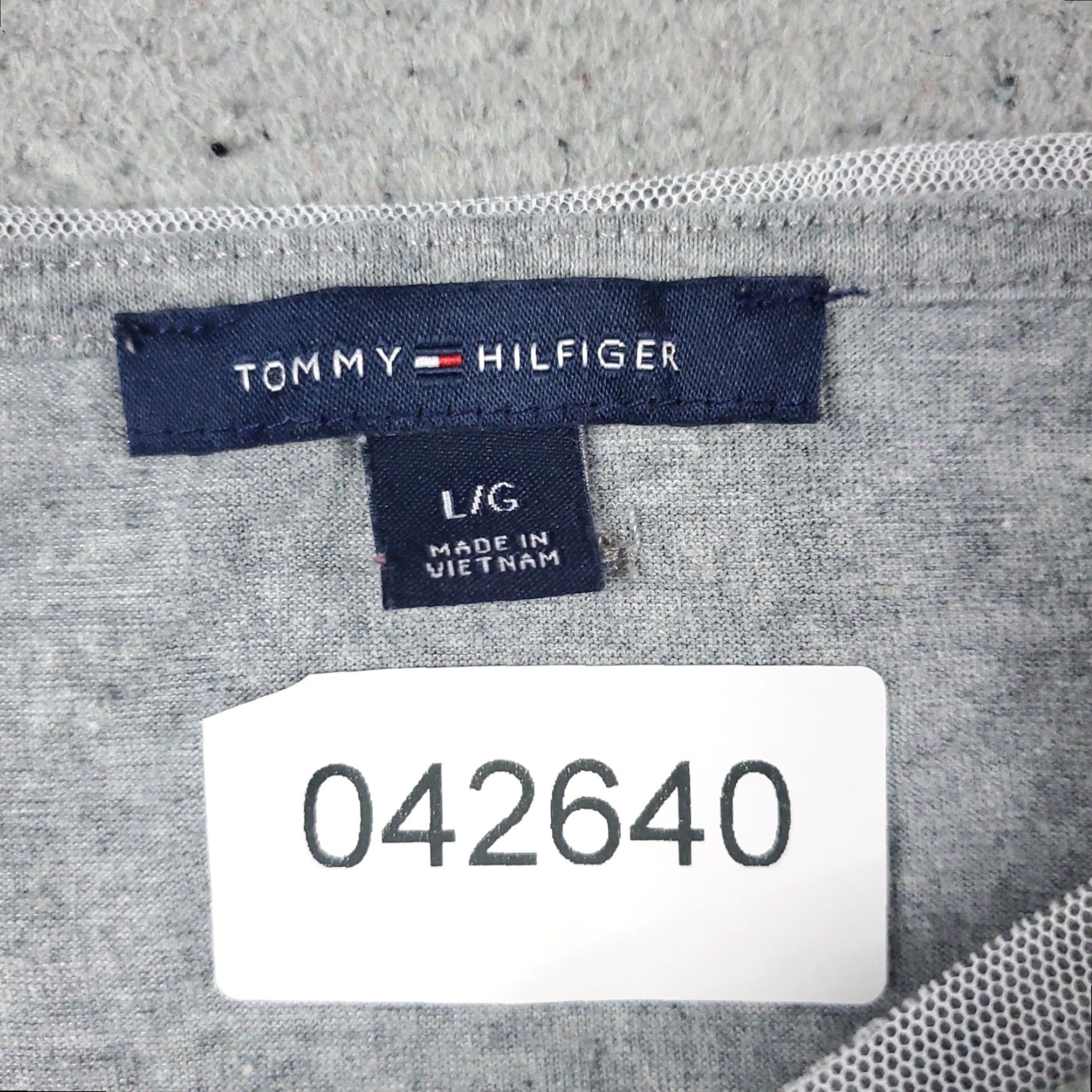 Tommy Hilfiger Tommy Hilfiger Sweater Pullover Sleeveless Crew Neck Women's Gray Large Size L / US 10 / IT 46 - 7 Thumbnail
